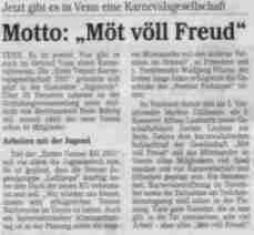 Rheinische Post 12.04.2001